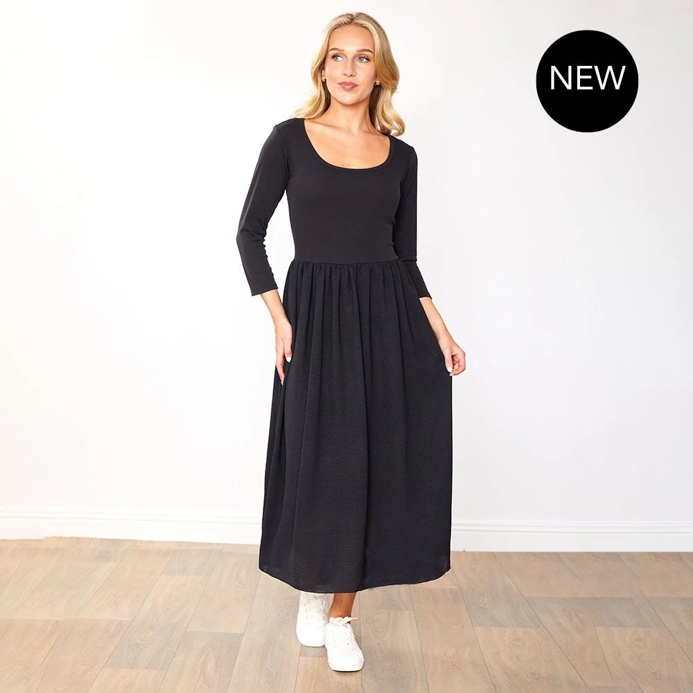 Jackie Dress (Black) - Image 12