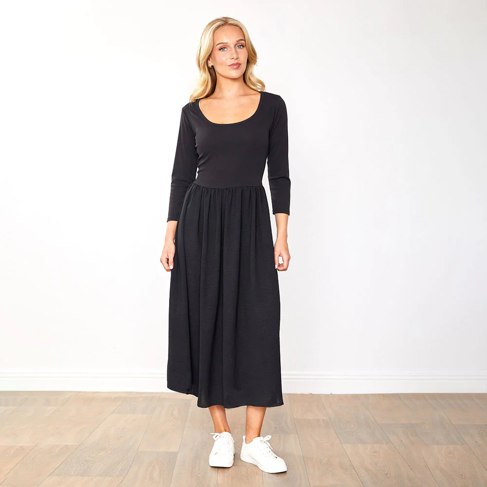 Jackie Dress (Black) - Image 6