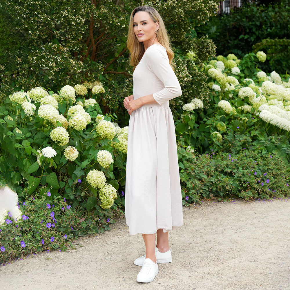 Jackie Dress (Cream) - Image 5