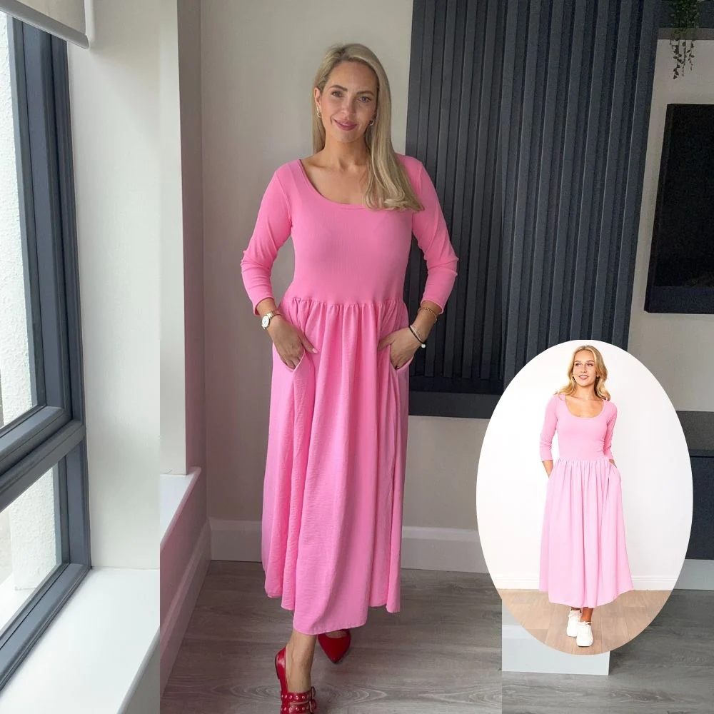 Jackie Dress (Pink) - Image 5
