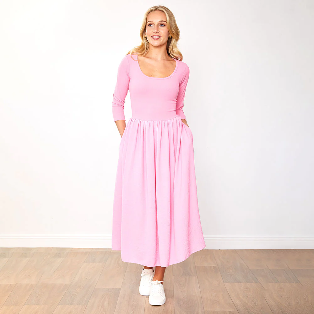 Jackie Dress (Pink) - Image 6