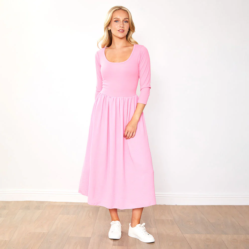 Jackie Dress (Pink) - Image 8
