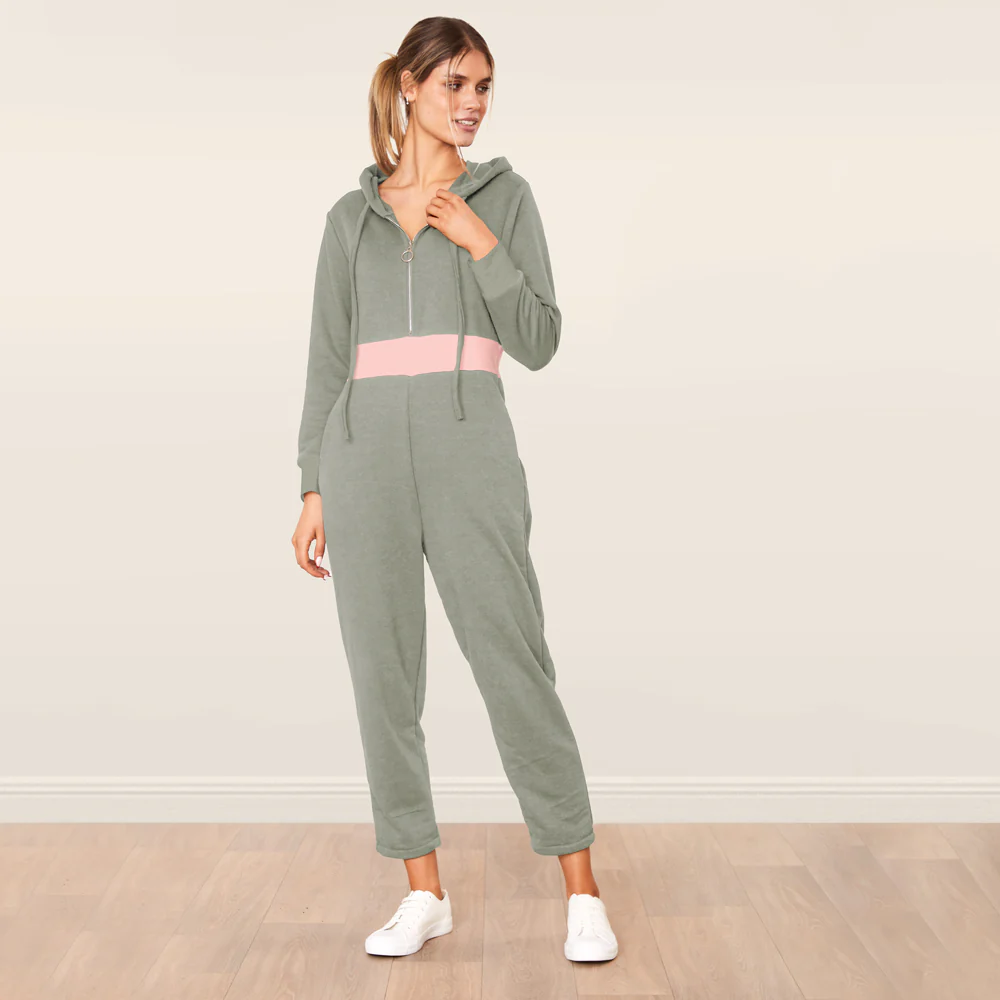 Jackie Jumpsuit (Khaki) - Image 7
