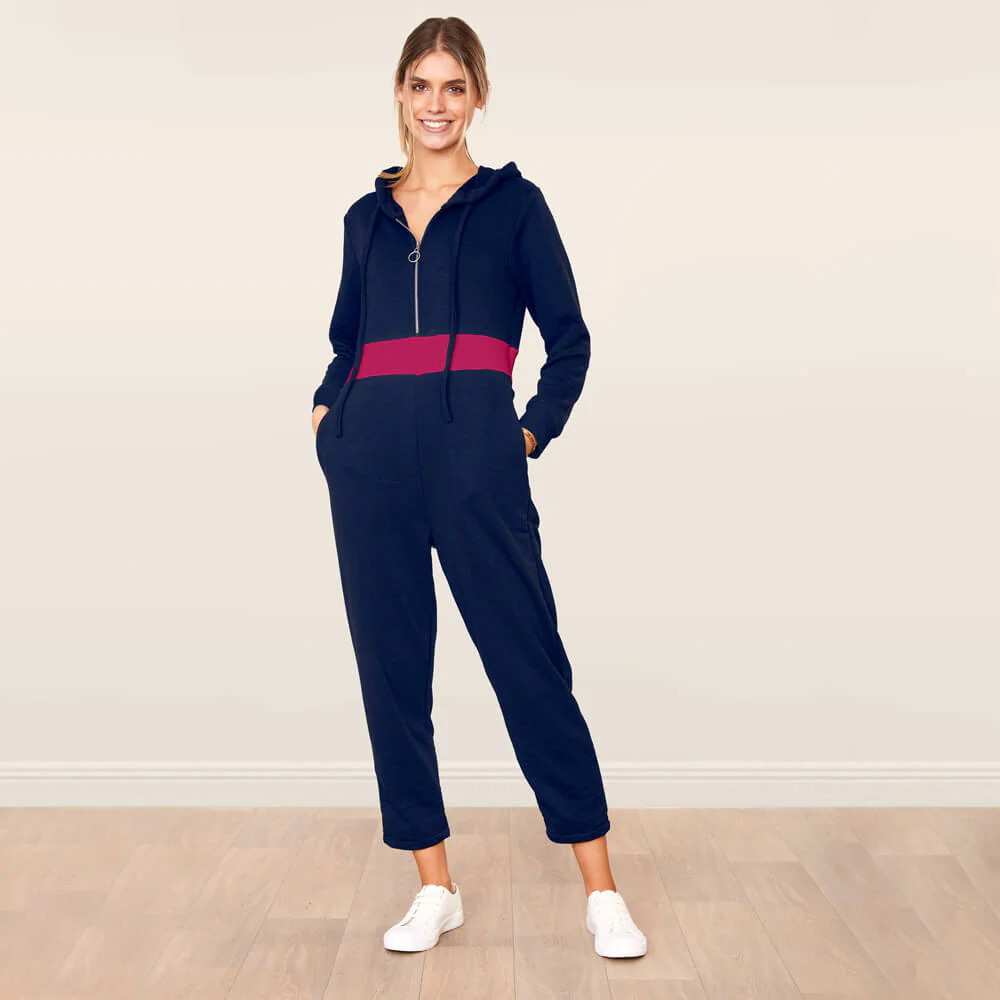 Jackie Jumpsuit (Navy) - Image 2