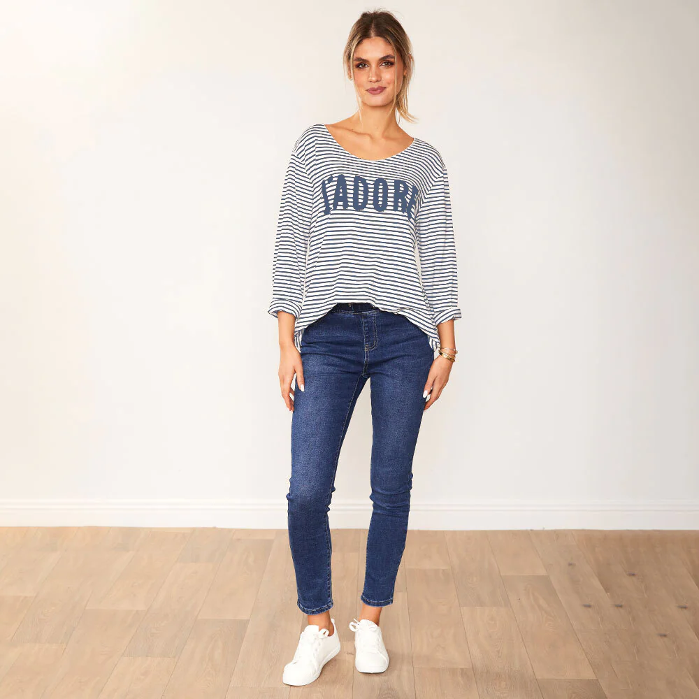 Jadore Top (Denim) - Image 2