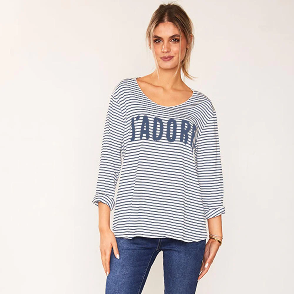 Jadore Top (Denim) - Image 3
