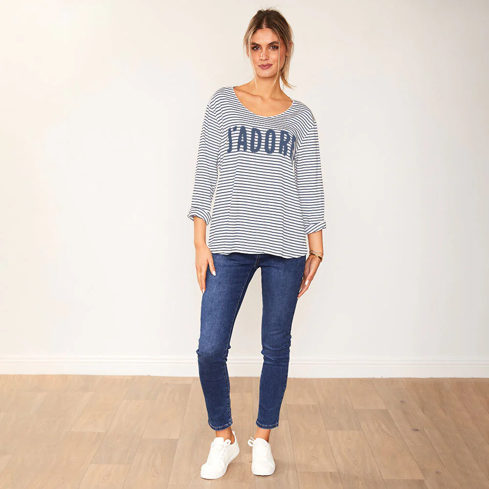 Jadore Top (Denim) - Image 4