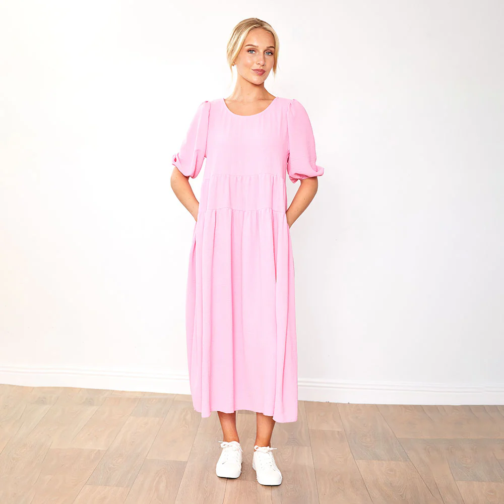 Jasmine Dress (Pink) - Image 3