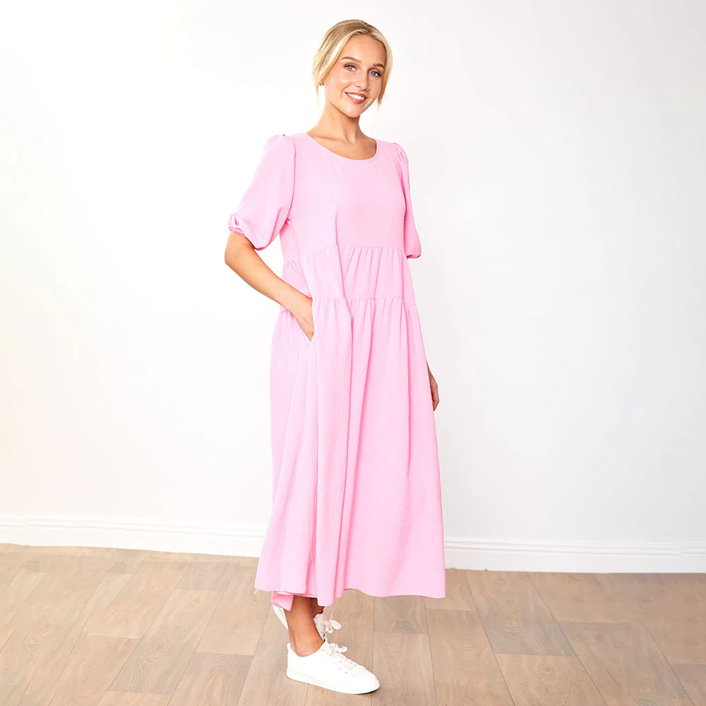 Jasmine Dress (Pink) - Image 4