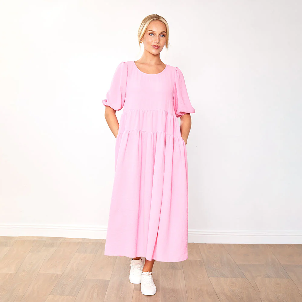 Jasmine Dress (Pink) - Image 5
