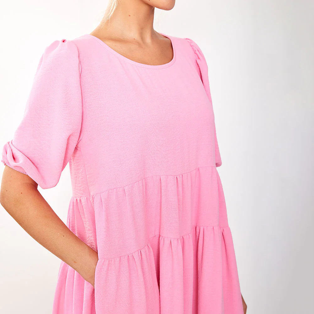 Jasmine Dress (Pink) - Image 6