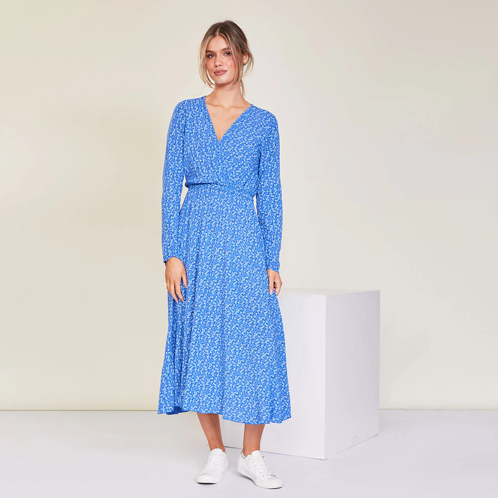 Jenna Dress (Blue) - Image 2