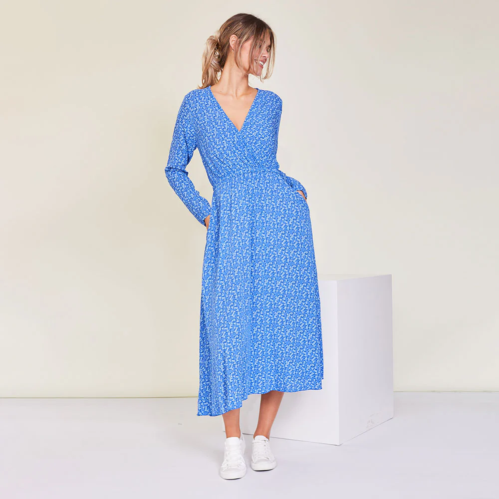 Jenna Dress (Blue) - Image 4