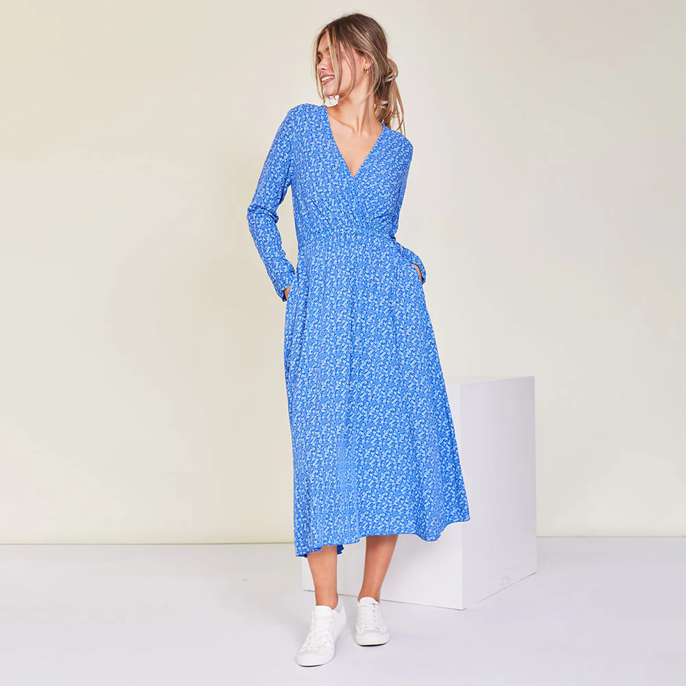 Jenna Dress (Blue) - Image 7