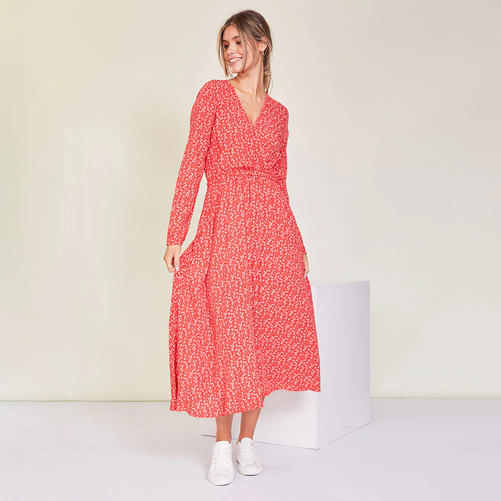 Jenna Dress (Red)
