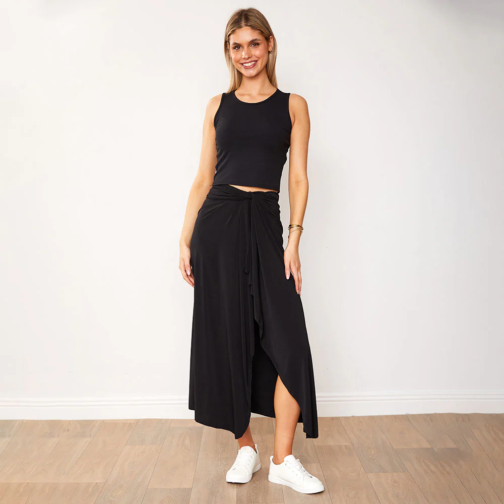 Jenna Multiway Dress (Black) - Image 4