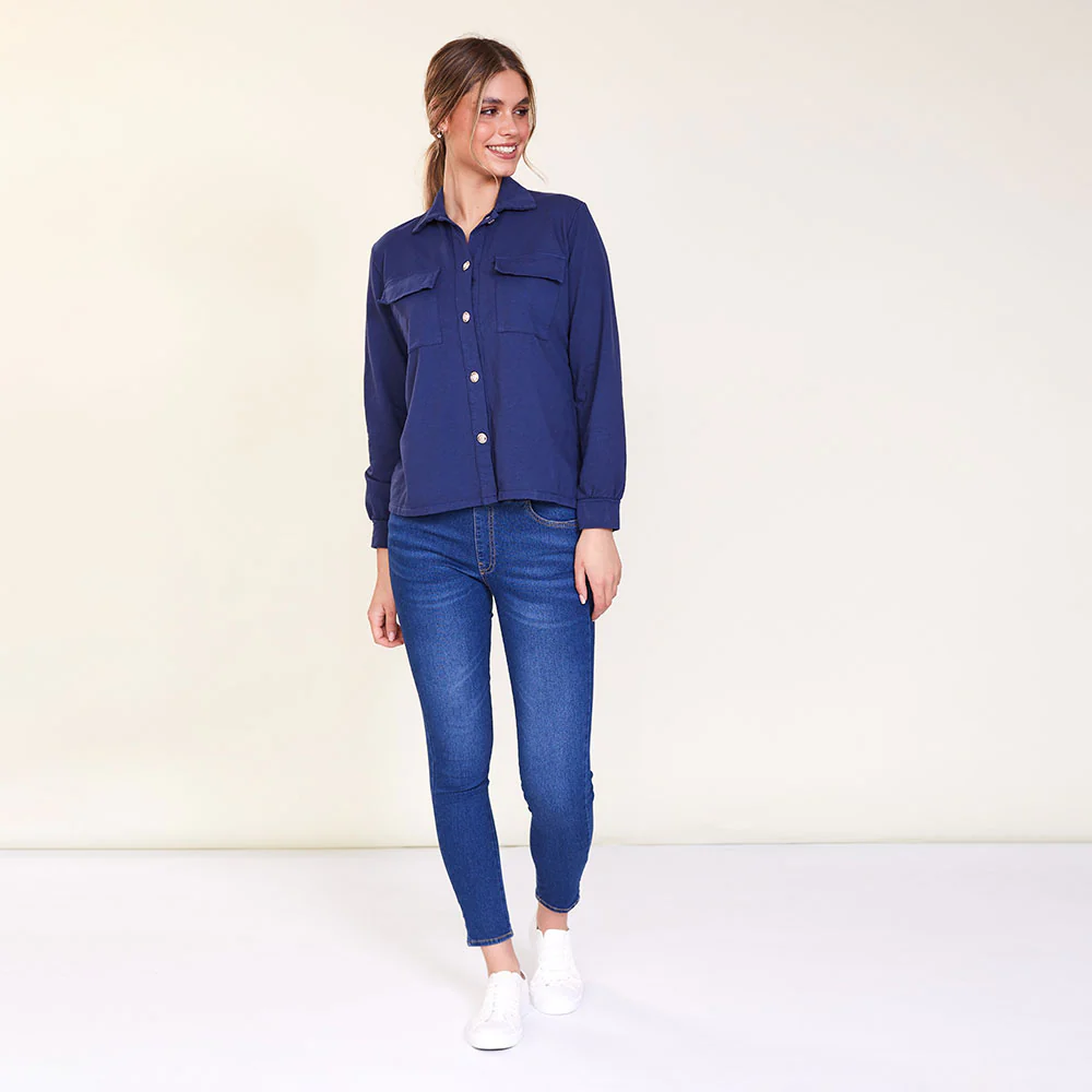 Jenny Top (Navy) - Image 10