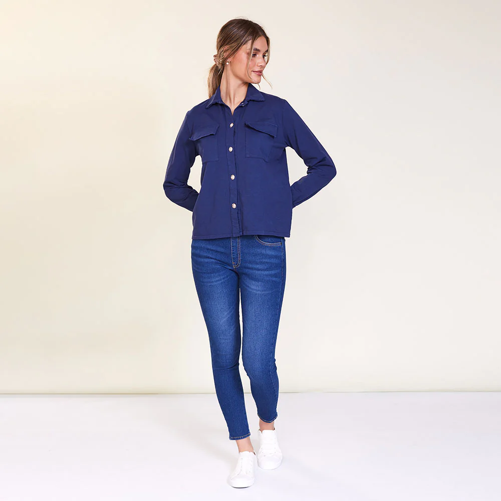 Jenny Top (Navy) - Image 9