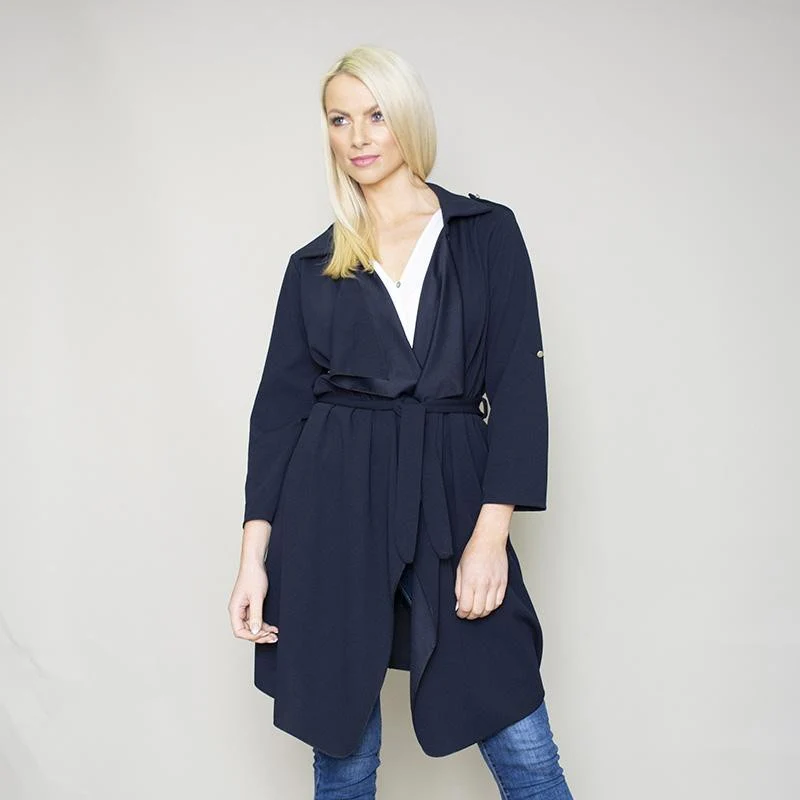 Jenny Waterfall Cardigan (Navy) - Image 6