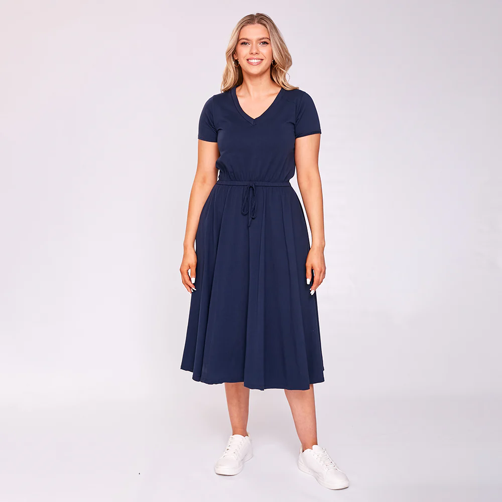 Jessica Dress (Navy)