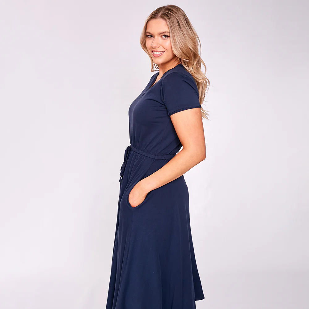 Jessica Dress (Navy) - Image 4