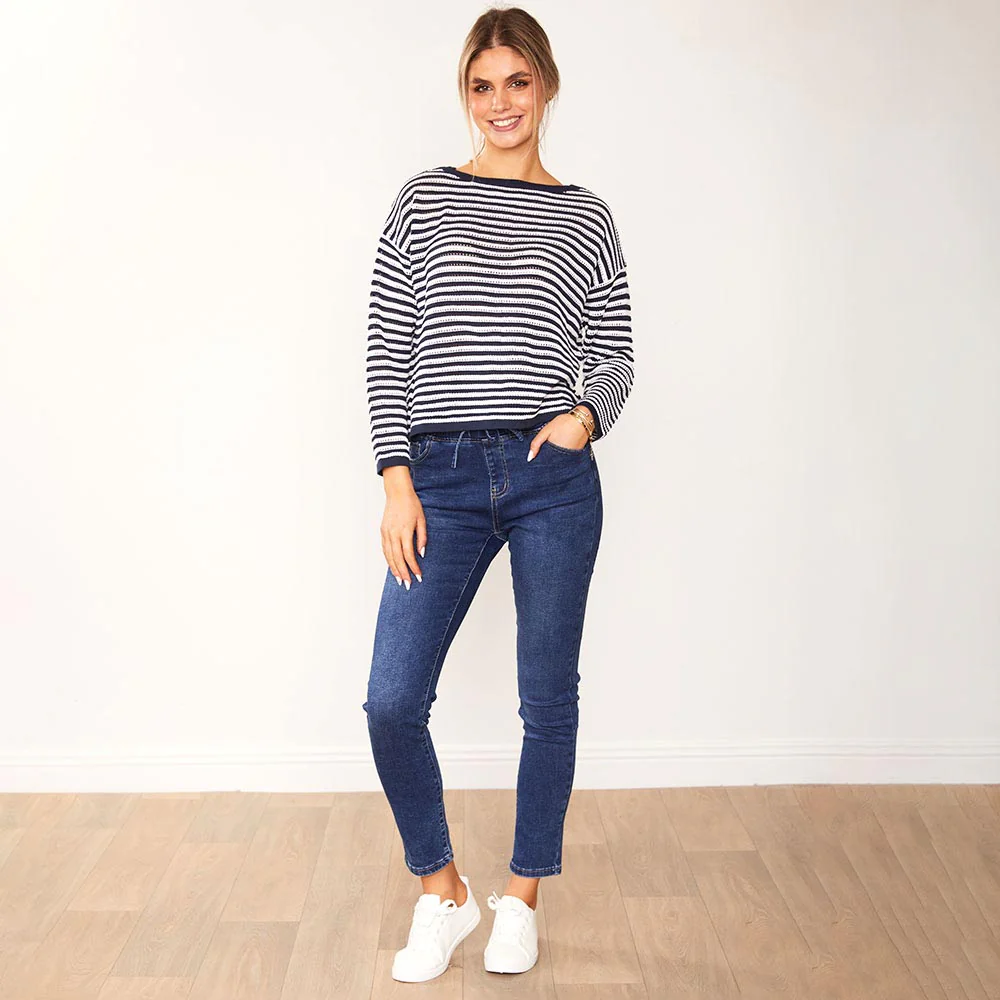 Jill Jumper (Navy Stripe) - Image 10