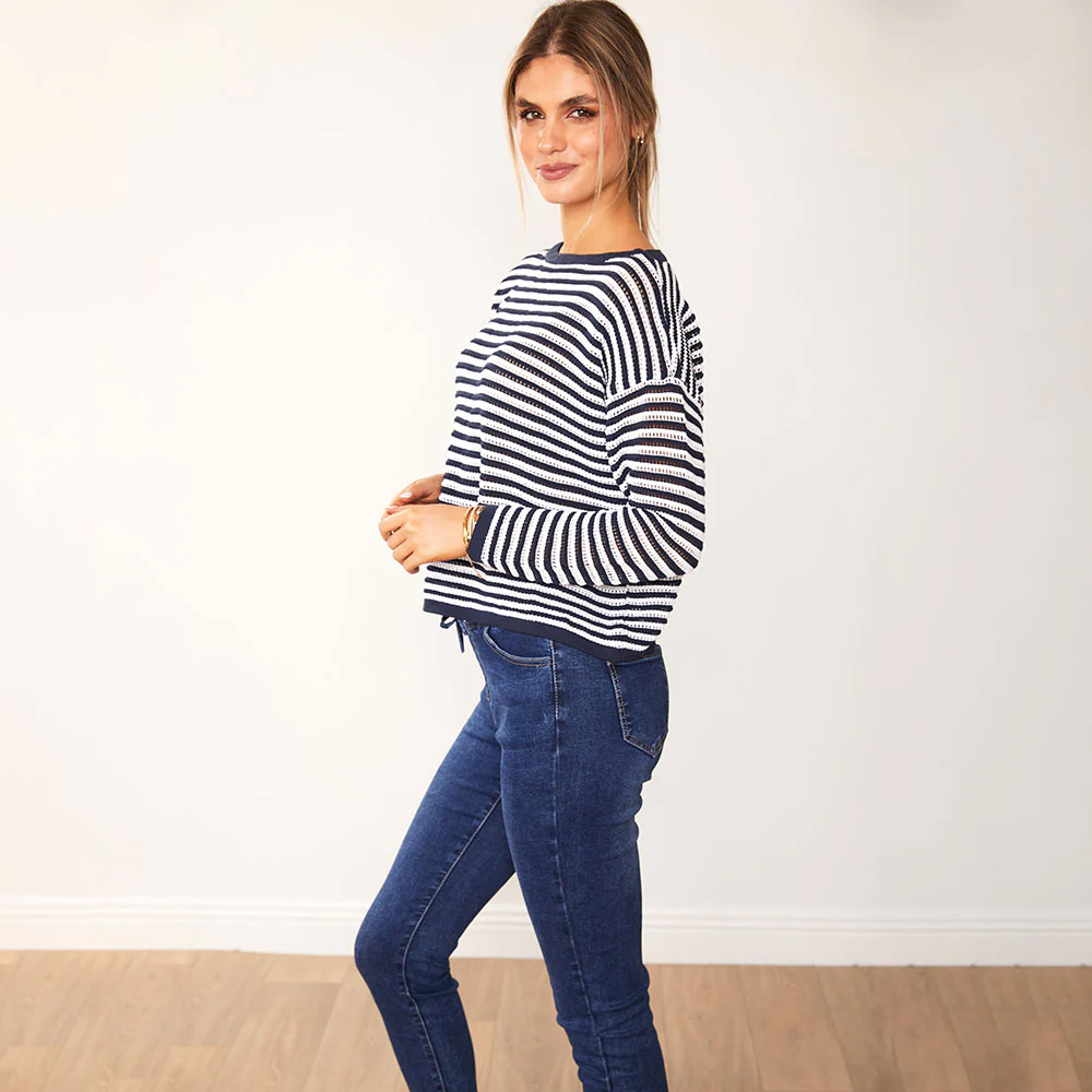 Jill Jumper (Navy Stripe) - Image 13