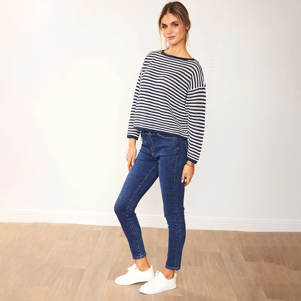 Jill Jumper (Navy Stripe) - Image 15