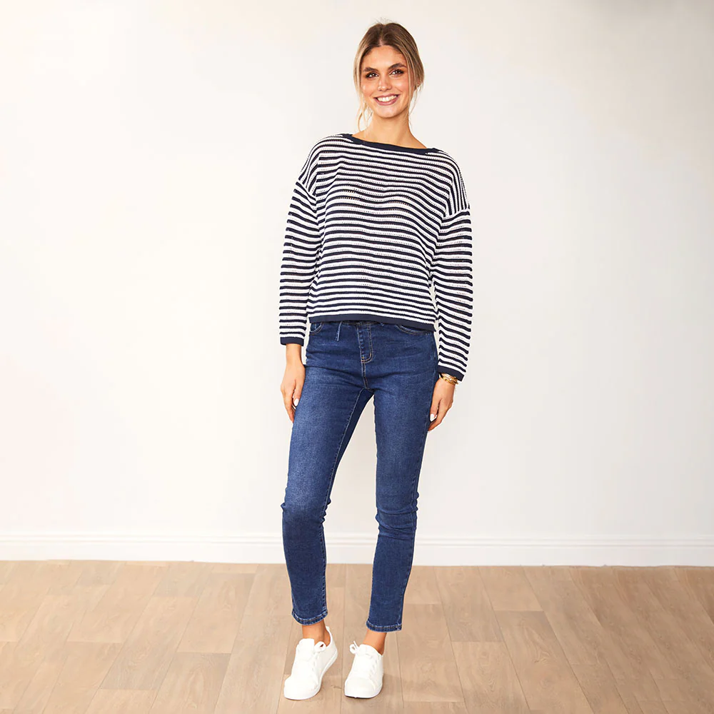 Jill Jumper (Navy Stripe) - Image 8