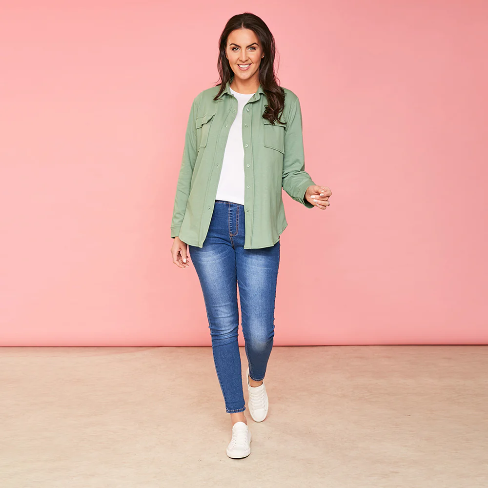 Jodie Jersey Shirt (Mint) - Image 5