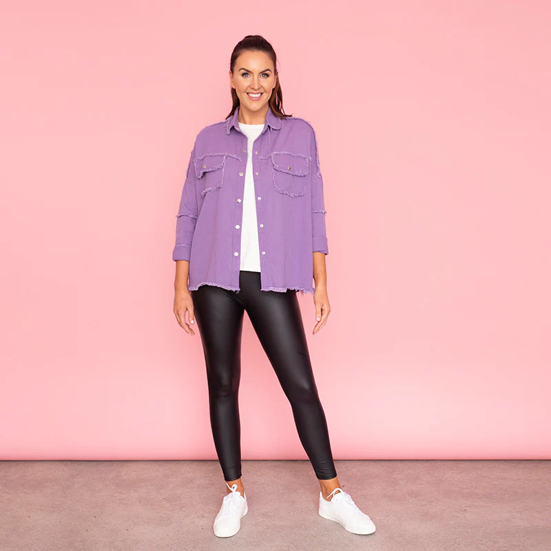 Juby Shirt (Lilac) - Image 2