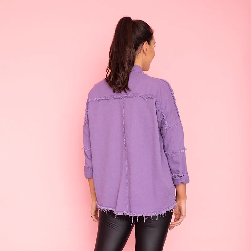 Juby Shirt (Lilac) - Image 4