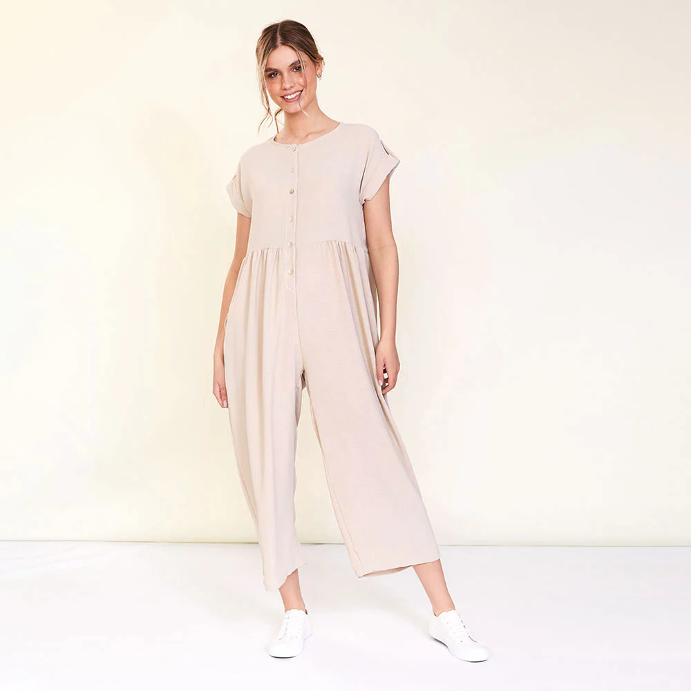 Julia Jumpsuit (Beige) - Image 6