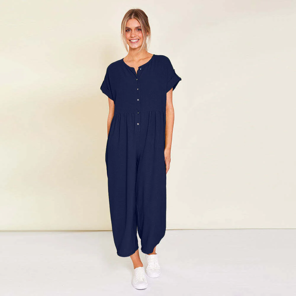 Julia Jumpsuit (Navy) - Image 3