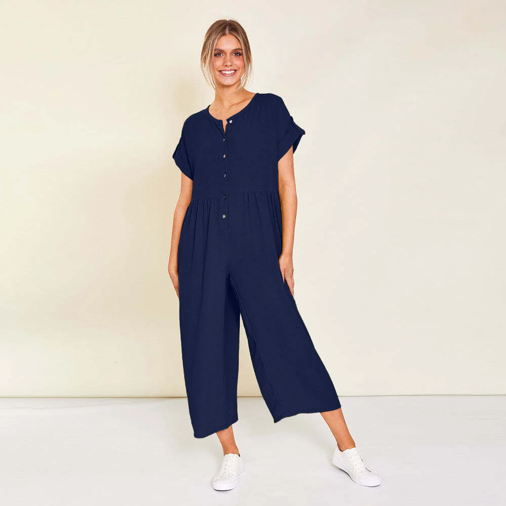 Julia Jumpsuit (Navy) - Image 4