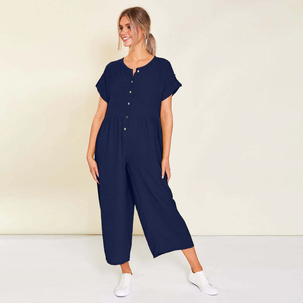 Julia Jumpsuit (Navy) - Image 6
