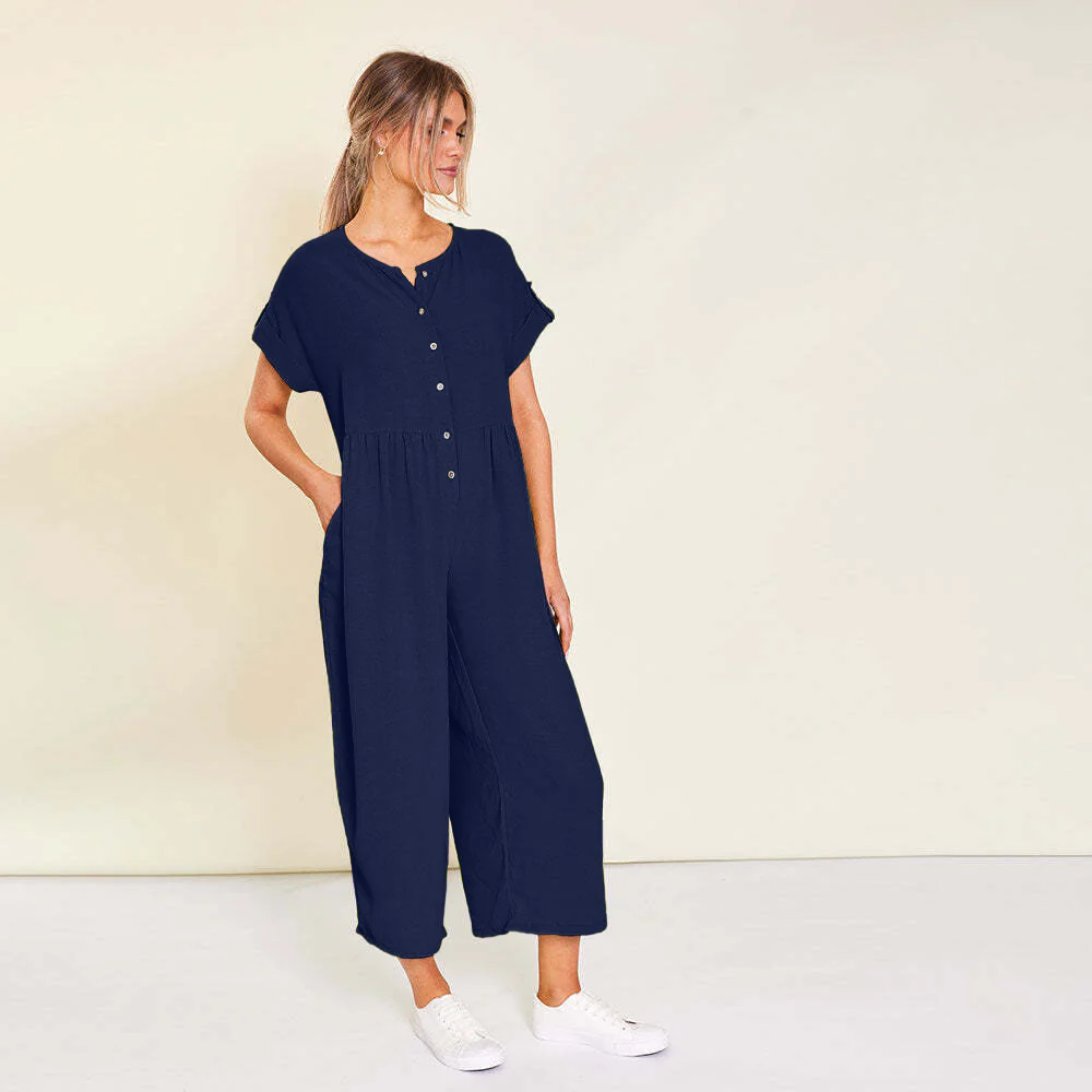 Julia Jumpsuit (Navy) - Image 7