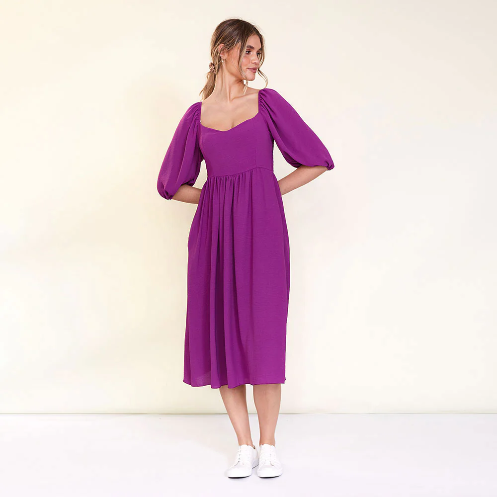 Kadie Dress (Berry) - Image 4