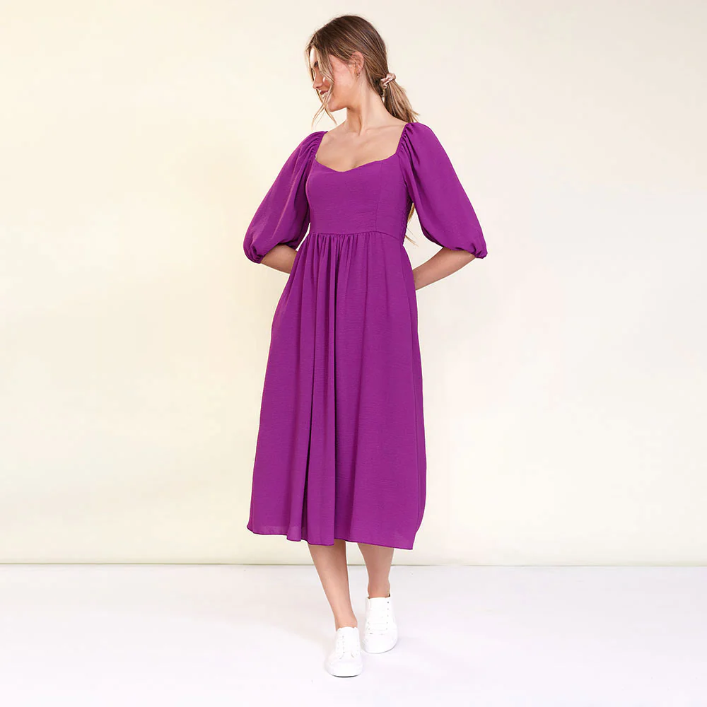 Kadie Dress (Berry) - Image 5