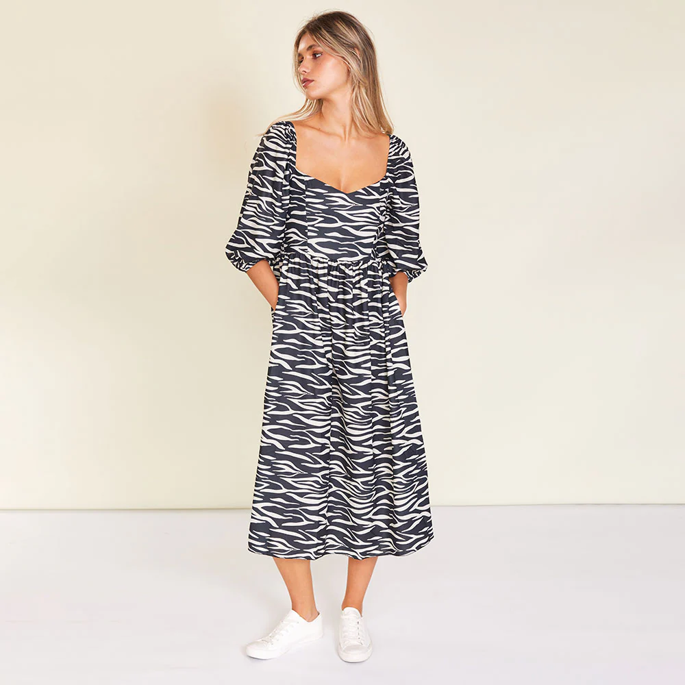 Kadie Dress (Zebra) - Image 6