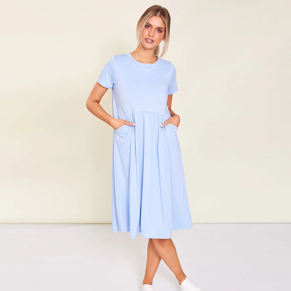 Kate Dress (Baby Blue) - Image 3