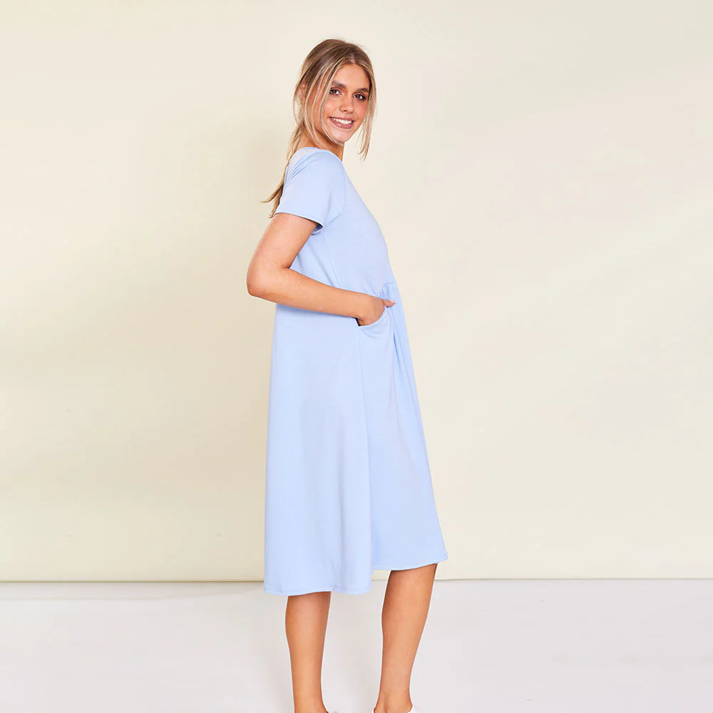 Kate Dress (Baby Blue) - Image 4
