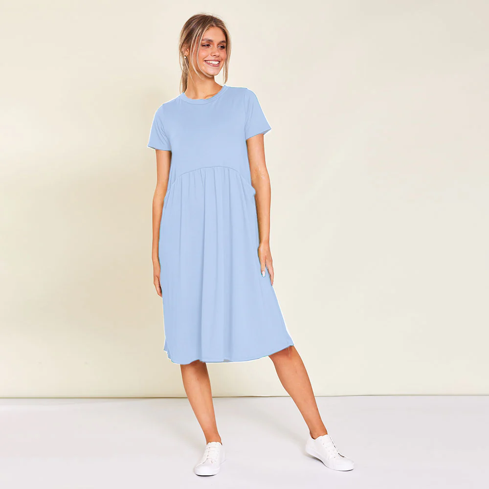 Kate Dress (Baby Blue) - Image 6