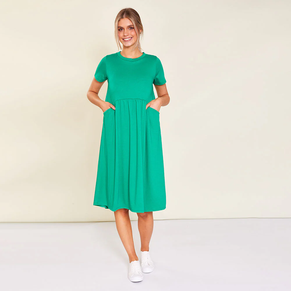 Kate Dress (Green) - Image 2