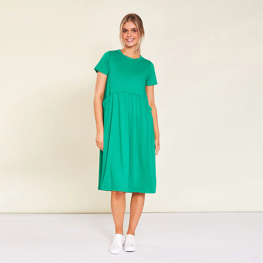 Kate Dress (Green) - Image 3