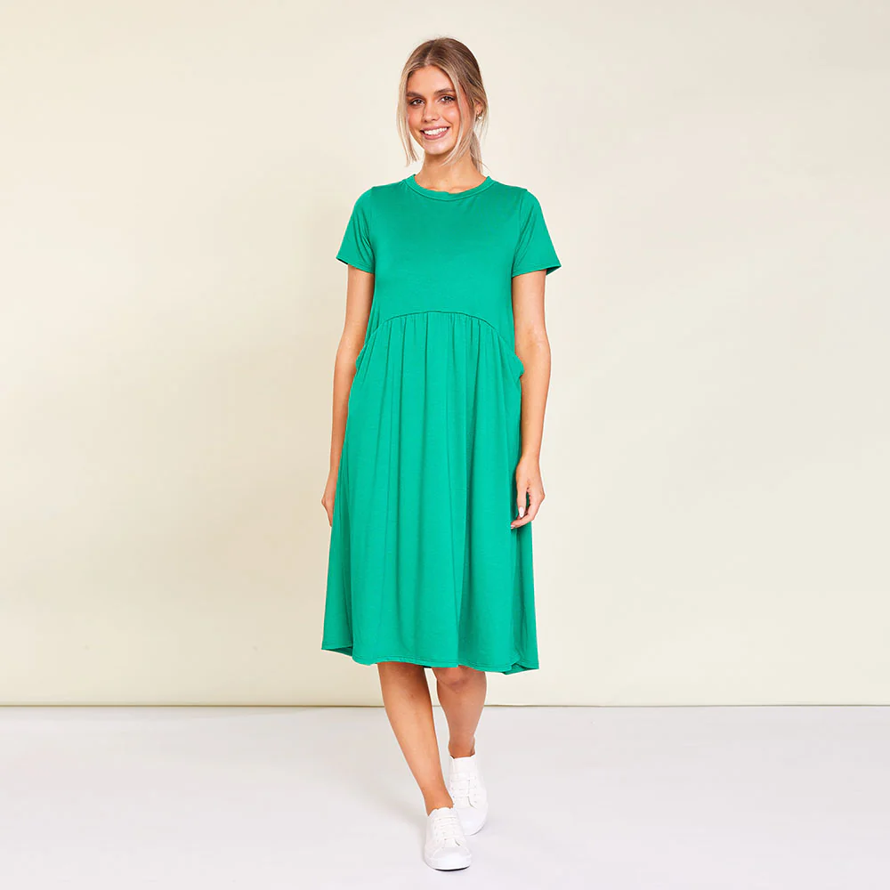 Kate Dress (Green) - Image 4