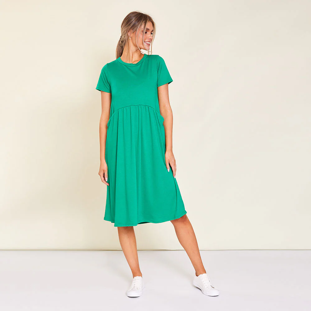 Kate Dress (Green) - Image 5