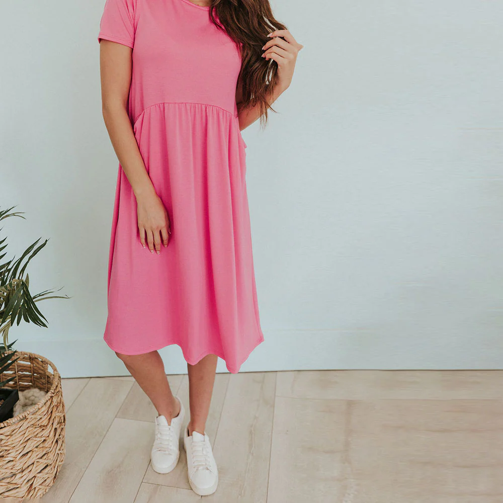 Kate Dress (Pink) - Image 6