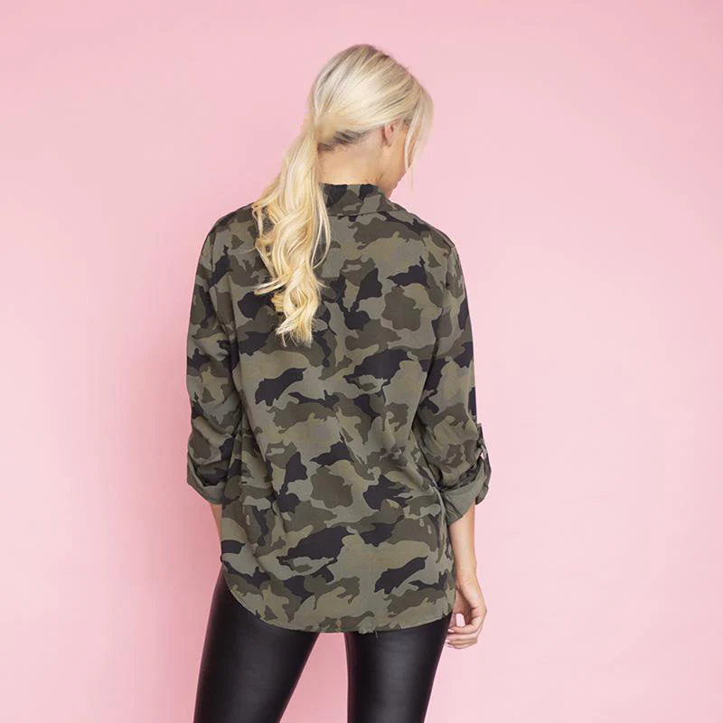 Katy Shirt (Army) - Image 9