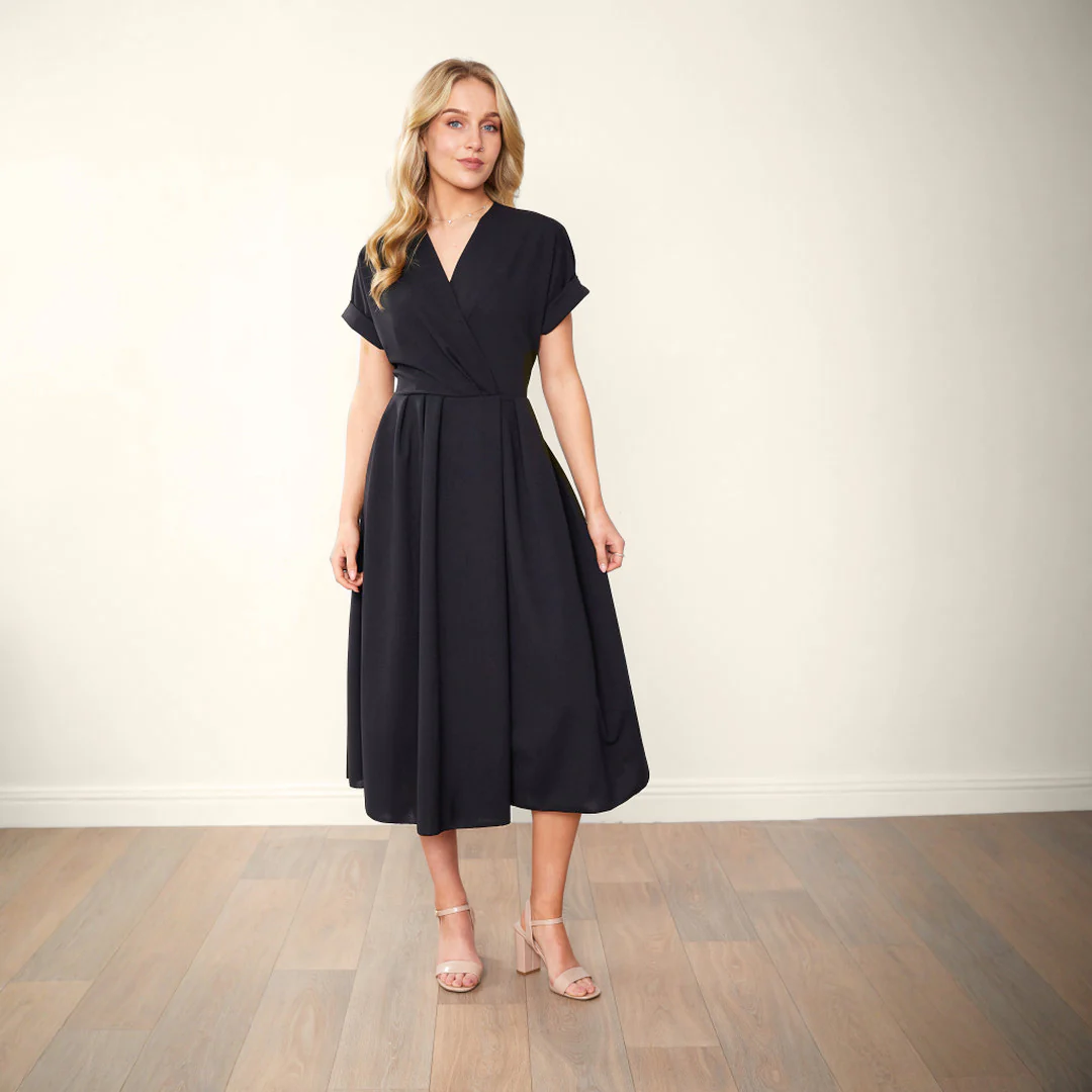 Kennedy Dress (Black) - Image 3